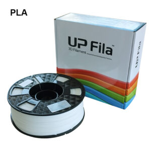 UP PLA Filament White Gloss (1x 1kg roll)