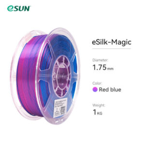 eSUN eSilk Magic Dual Colour Filament (Red/ Blue)